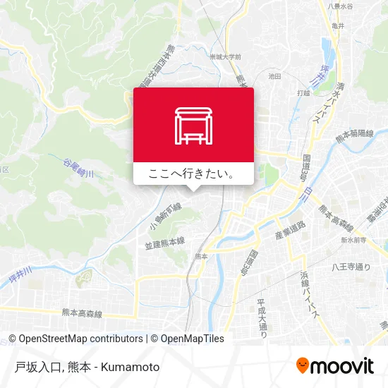 戸坂入口地図