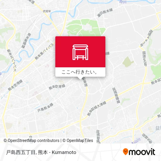 戸島西五丁目地図