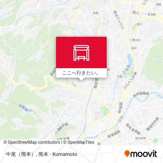 中尾（熊本）地図