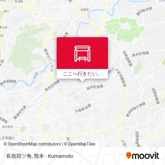 長嶺四ツ角地図