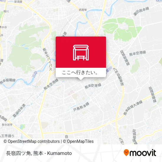 長嶺四ツ角地図