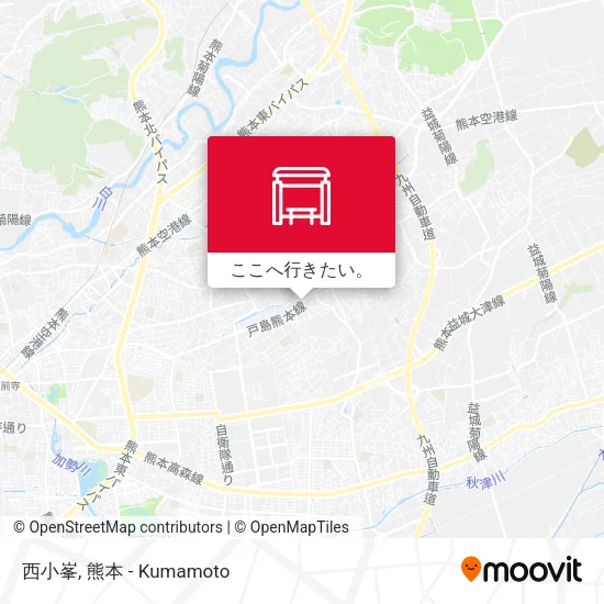 西小峯地図