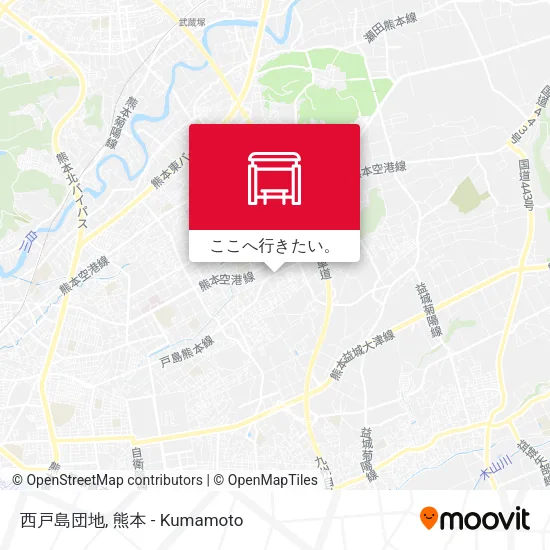 西戸島団地地図
