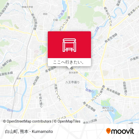 白山町地図