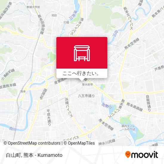 白山町地図