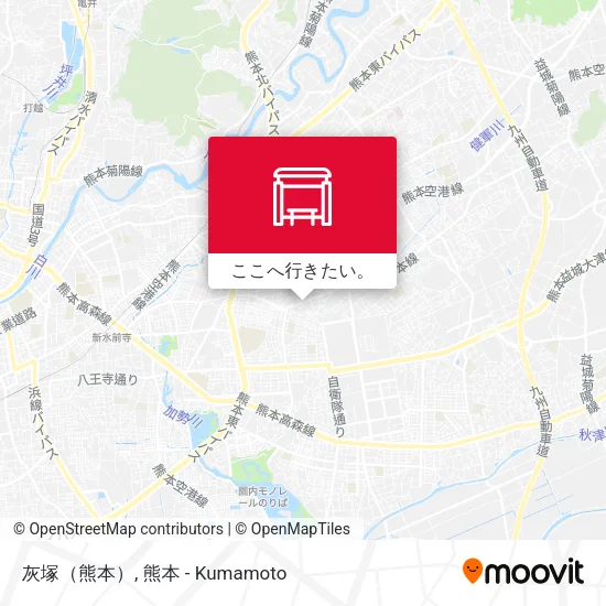 灰塚（熊本）地図
