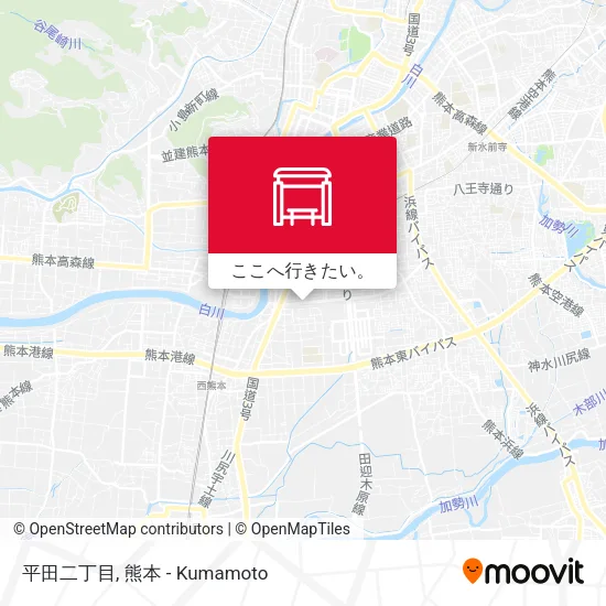 平田二丁目地図