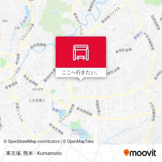 東京塚地図