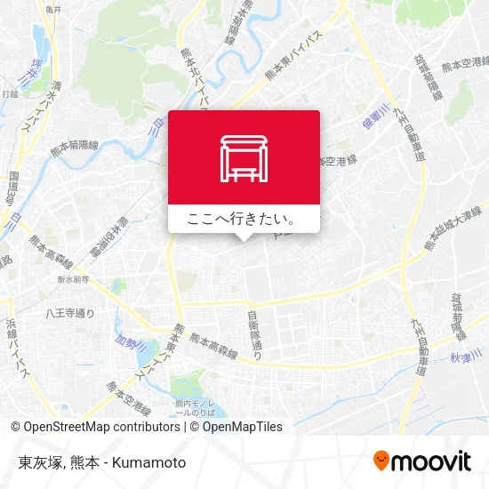 東灰塚地図