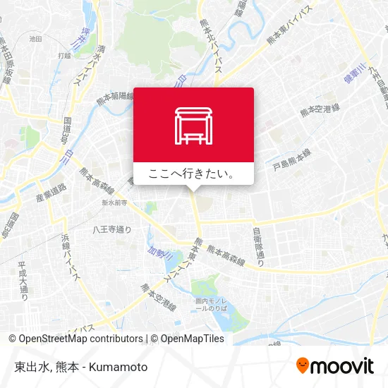 東出水地図