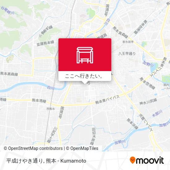 平成けやき通り地図