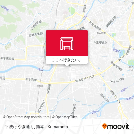 平成けやき通り地図