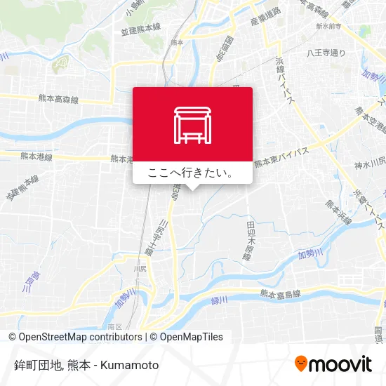 鉾町団地地図