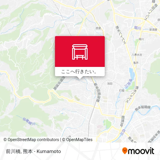 前川橋地図