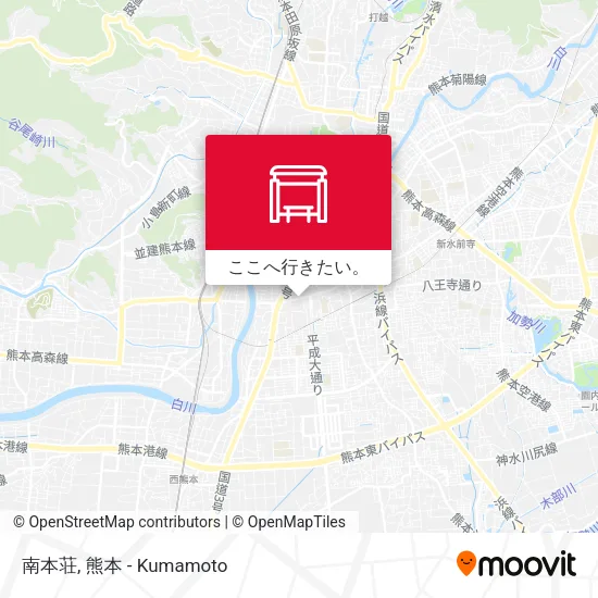 南本荘地図