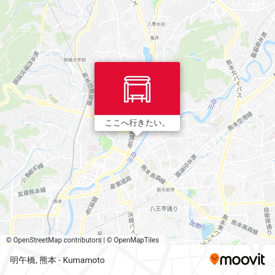 明午橋地図