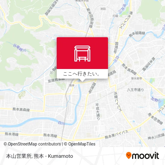 本山営業所地図