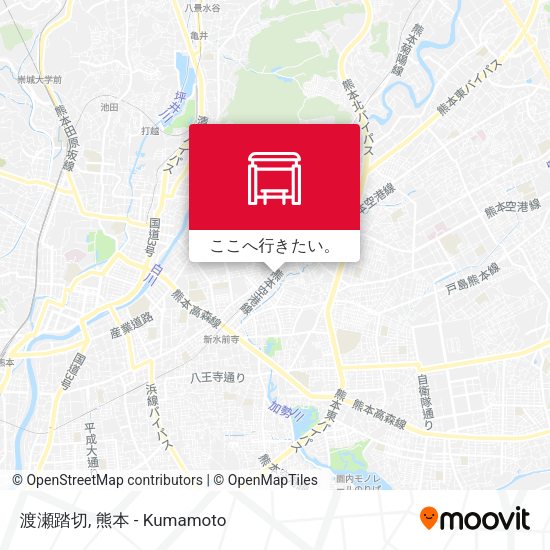 渡瀬踏切地図