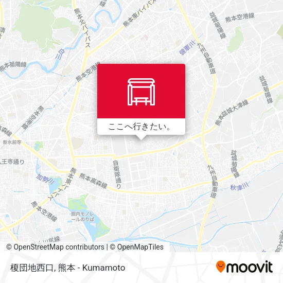 榎団地西口地図