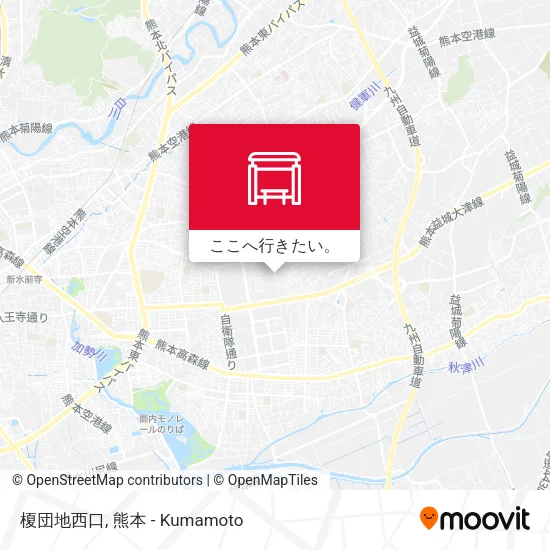 榎団地西口地図