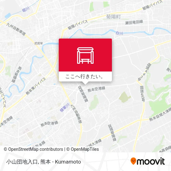 小山団地入口地図