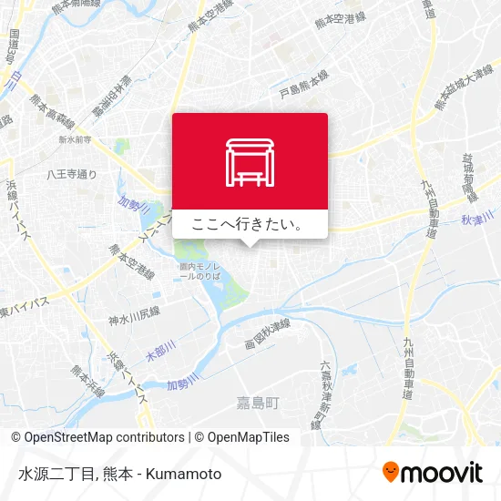 水源二丁目地図