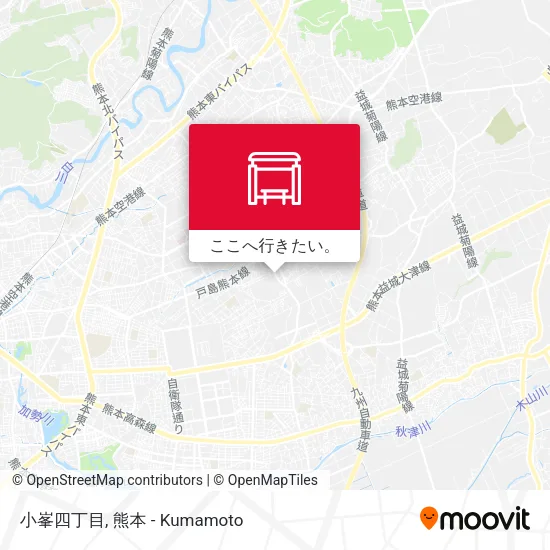小峯四丁目地図