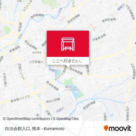 自治会館入口地図