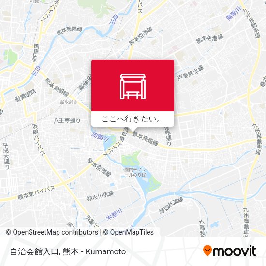 自治会館入口地図