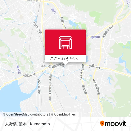 大野橋地図