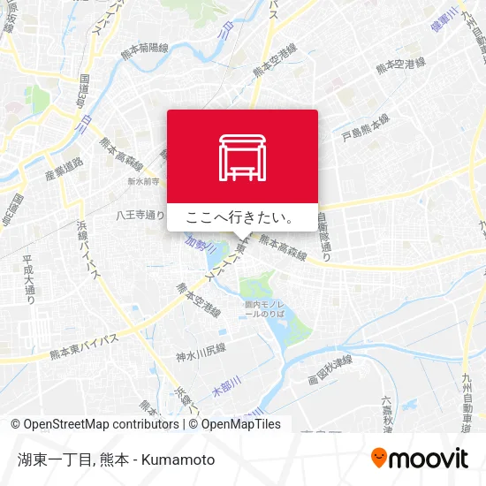 湖東一丁目地図