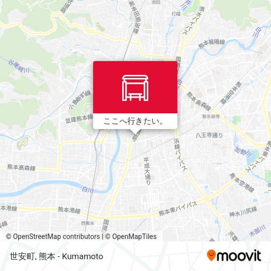 世安町地図
