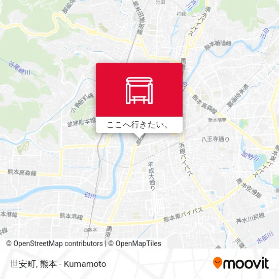 世安町地図