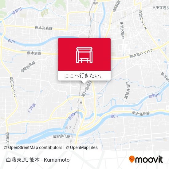 白藤東原地図