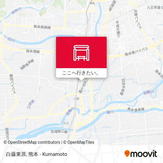 白藤東原地図