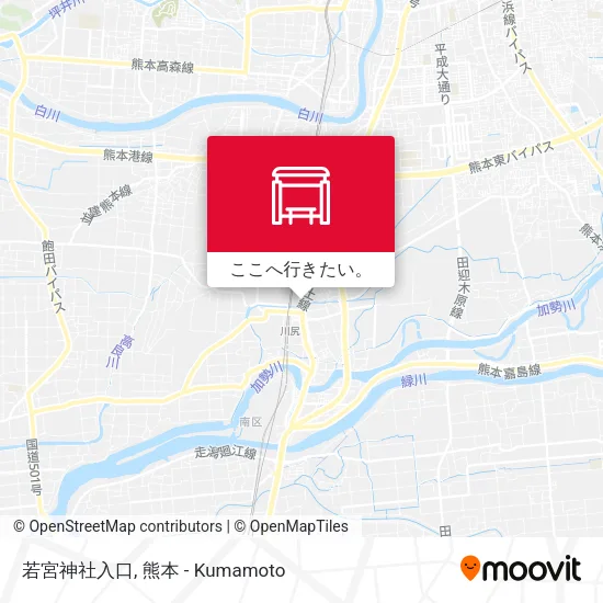 若宮神社入口地図