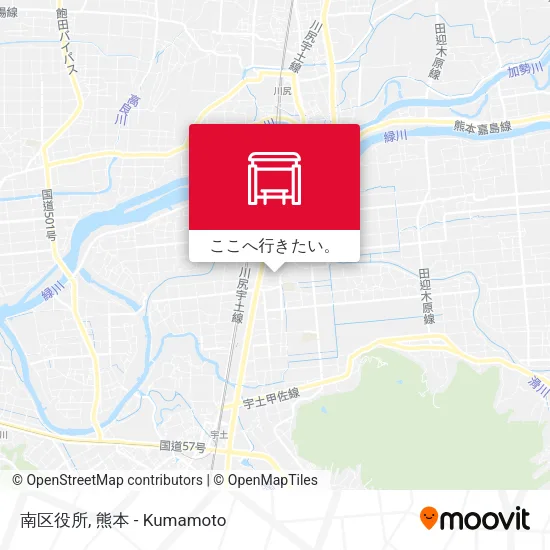 南区役所地図