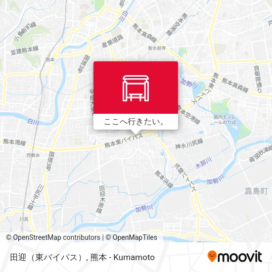 田迎（東バイパス）地図