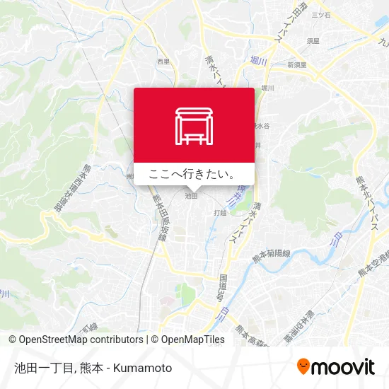 池田一丁目地図