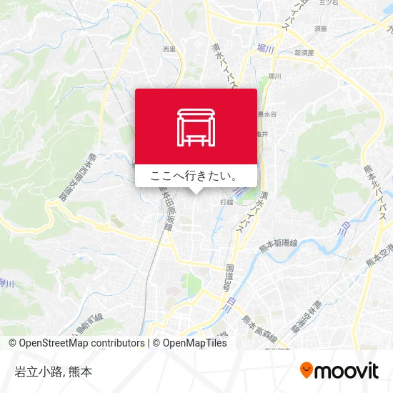 岩立小路地図