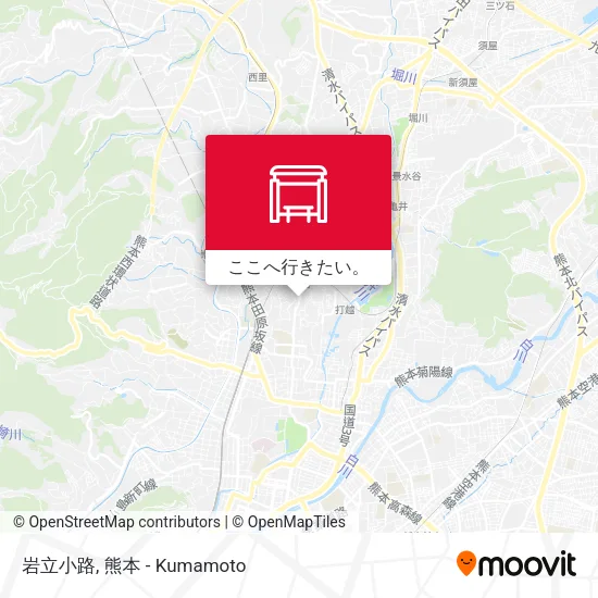 岩立小路地図