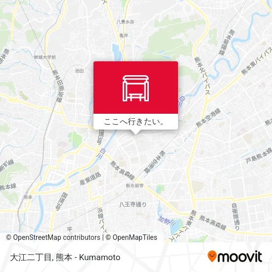 大江二丁目地図