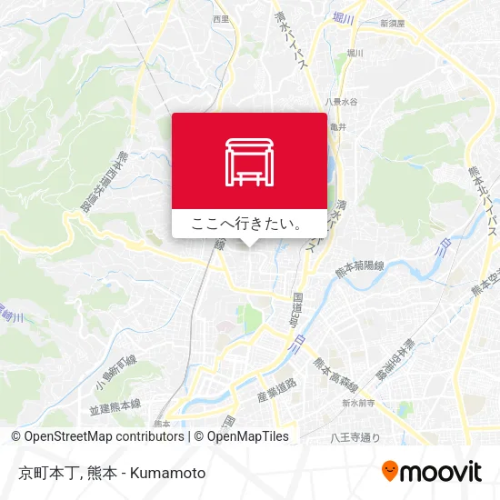 京町本丁地図