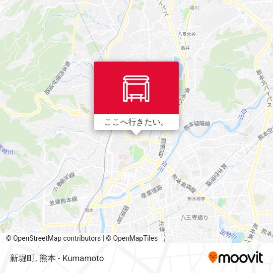 新堀町地図