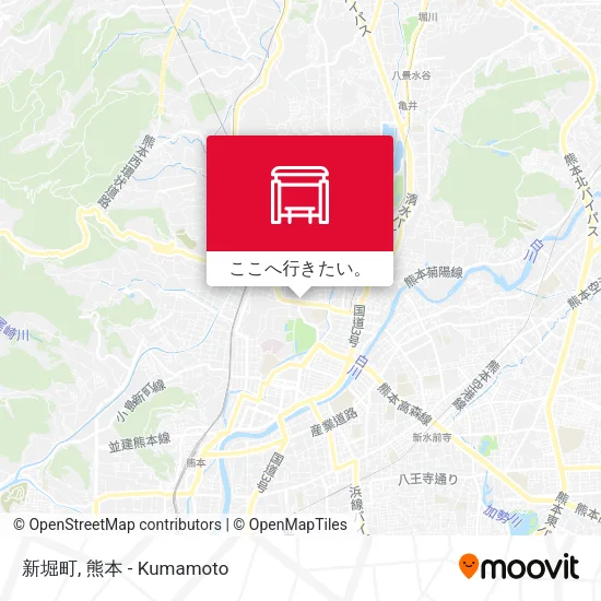 新堀町地図