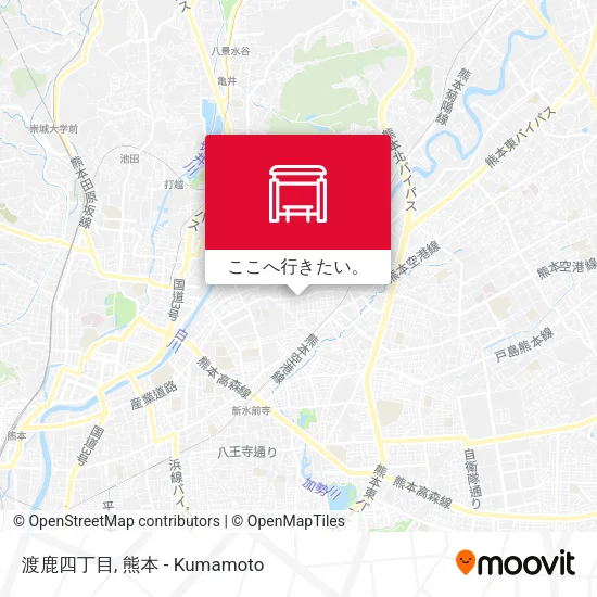渡鹿四丁目地図