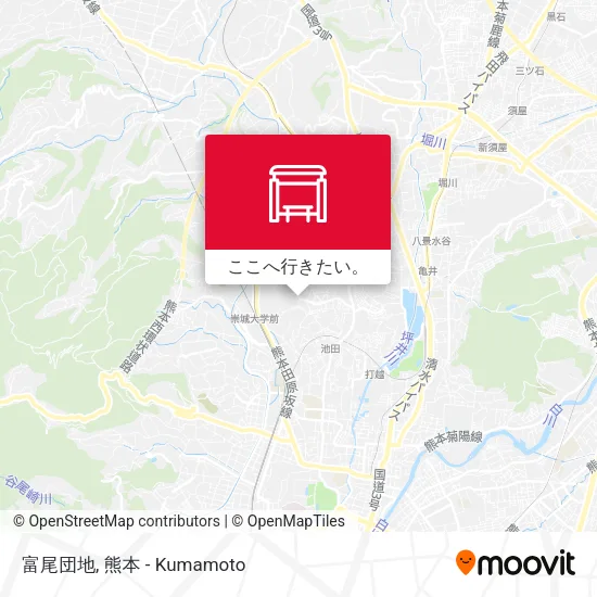富尾団地地図