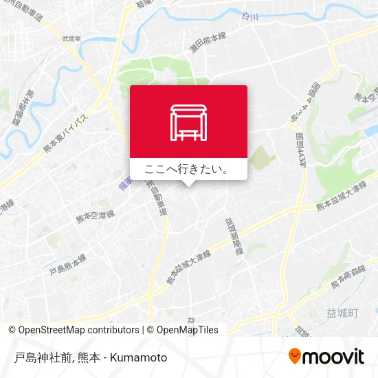 戸島神社前地図