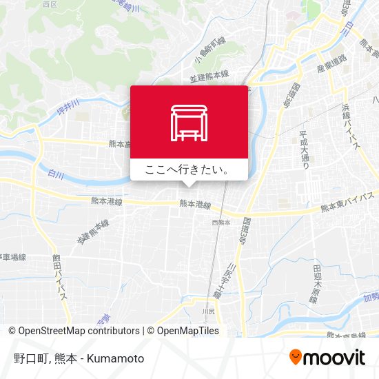 野口町地図
