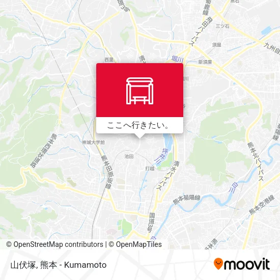 山伏塚地図